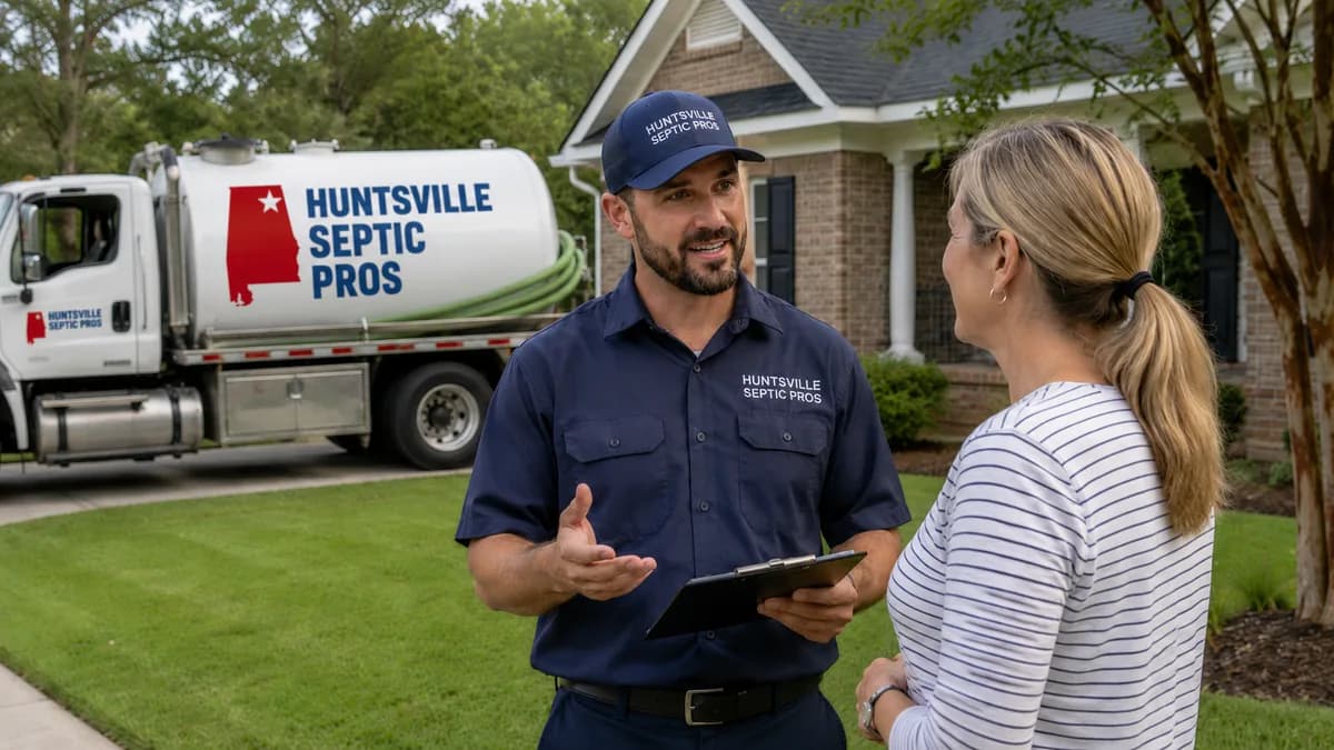 Huntsville Septic Pros — local team serving North Alabama homeowners